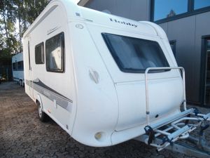 Hobby de Luxe 420 KB mit Vorzelt-Etagenbetten-