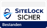 SiteLock-Sicherheitssiegel – Bestanden